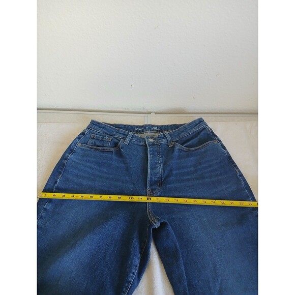 Old Navy Women’s Jeans 14 Tall High Rise Curvy O.G Straight Button Fly - Picture 12 of 16